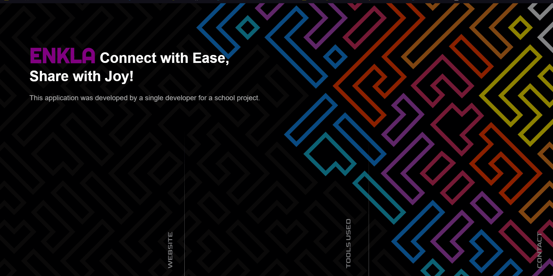 Enkla Social Network banner